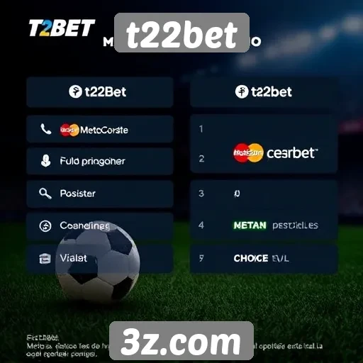 explorando métodos de pagamento no site t22bet